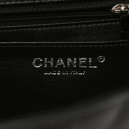 Chanel Caviar Quilted Jumbo Single Flap Black 6 of 9
