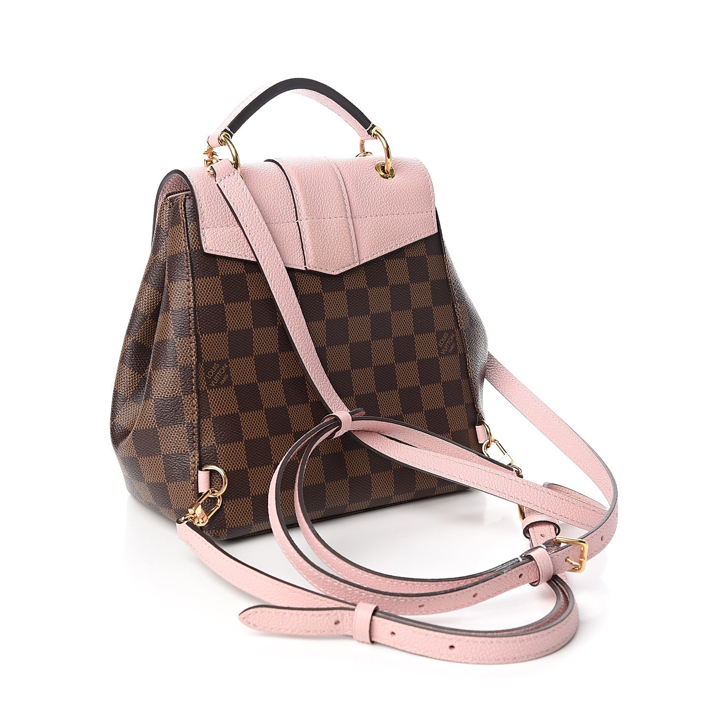 Damier Ebene Clapton Backpack Magnolia