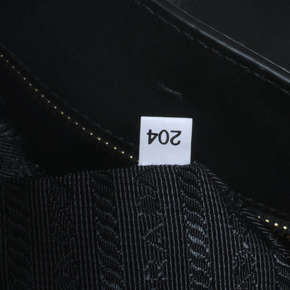 Prada Soft Calf Zipper Tote Nero Black 8 of 8