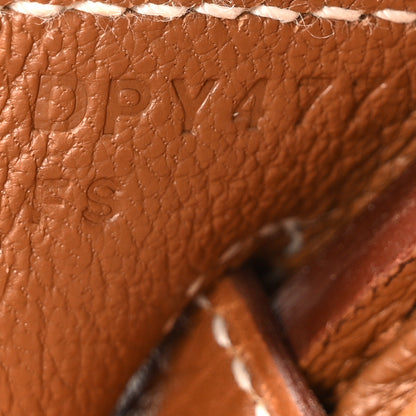 Hermes Togo Birkin 25 Gold 7 of 10