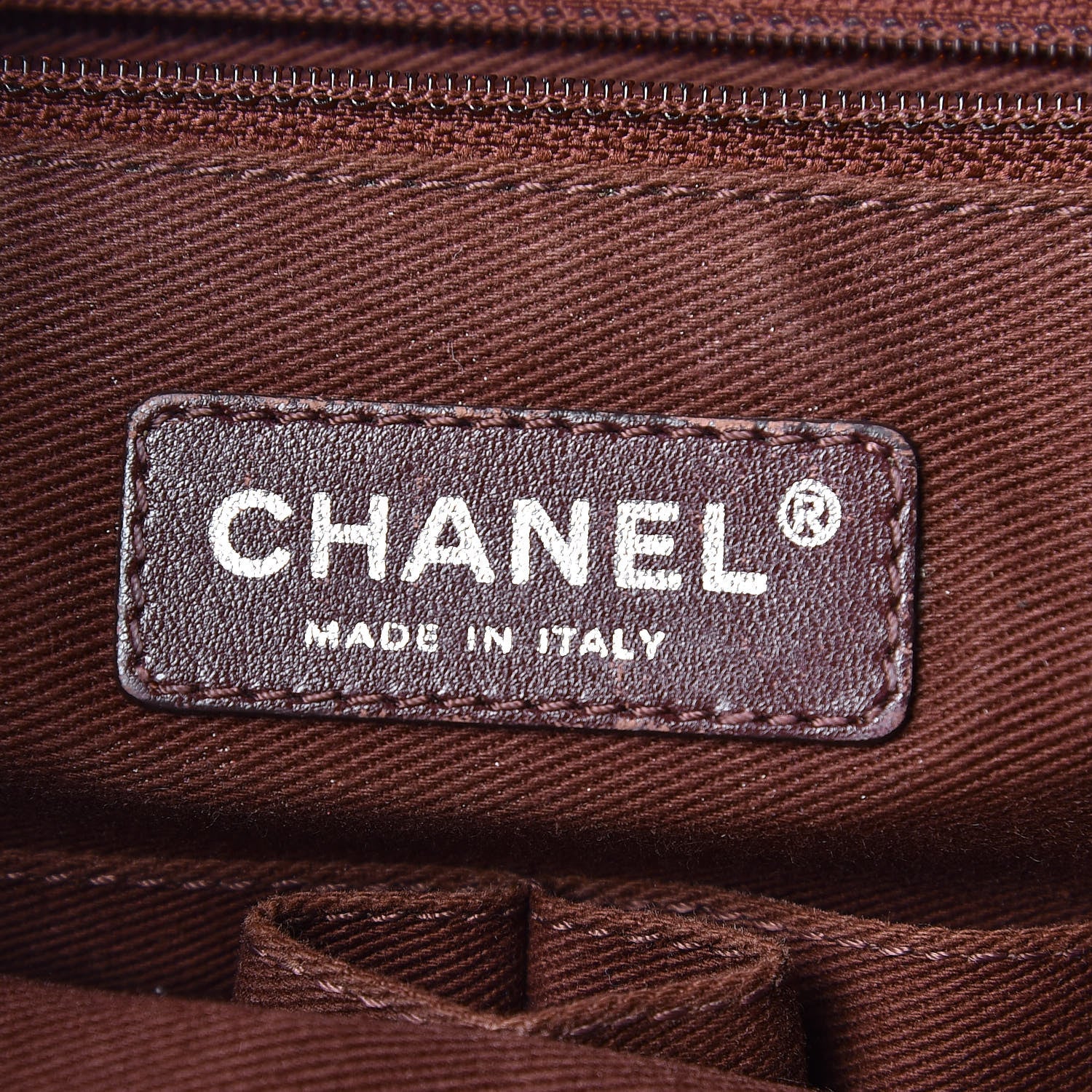 Chanel Glazed Caviar Quilted Tote Brown 6 of 10