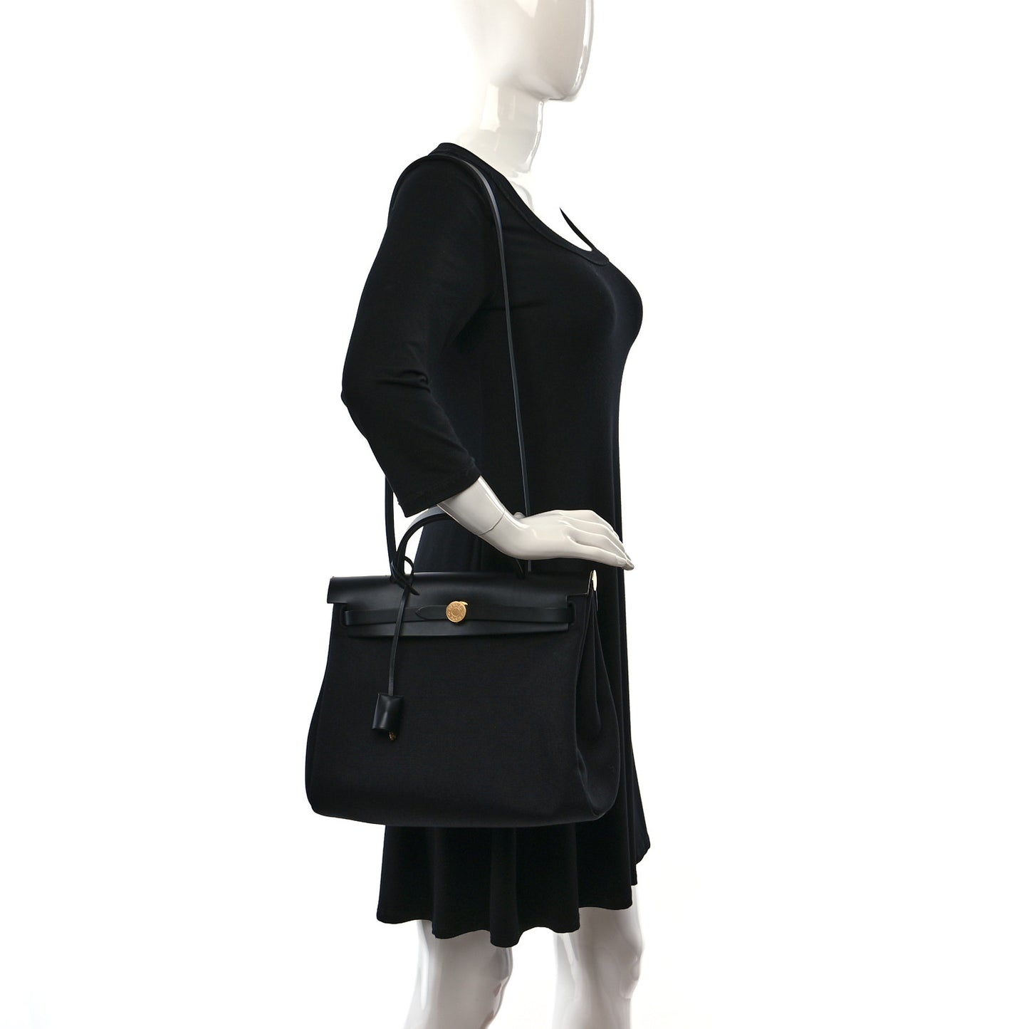 Military Toile Vache Hunter Herbag Zip PM 31 Black