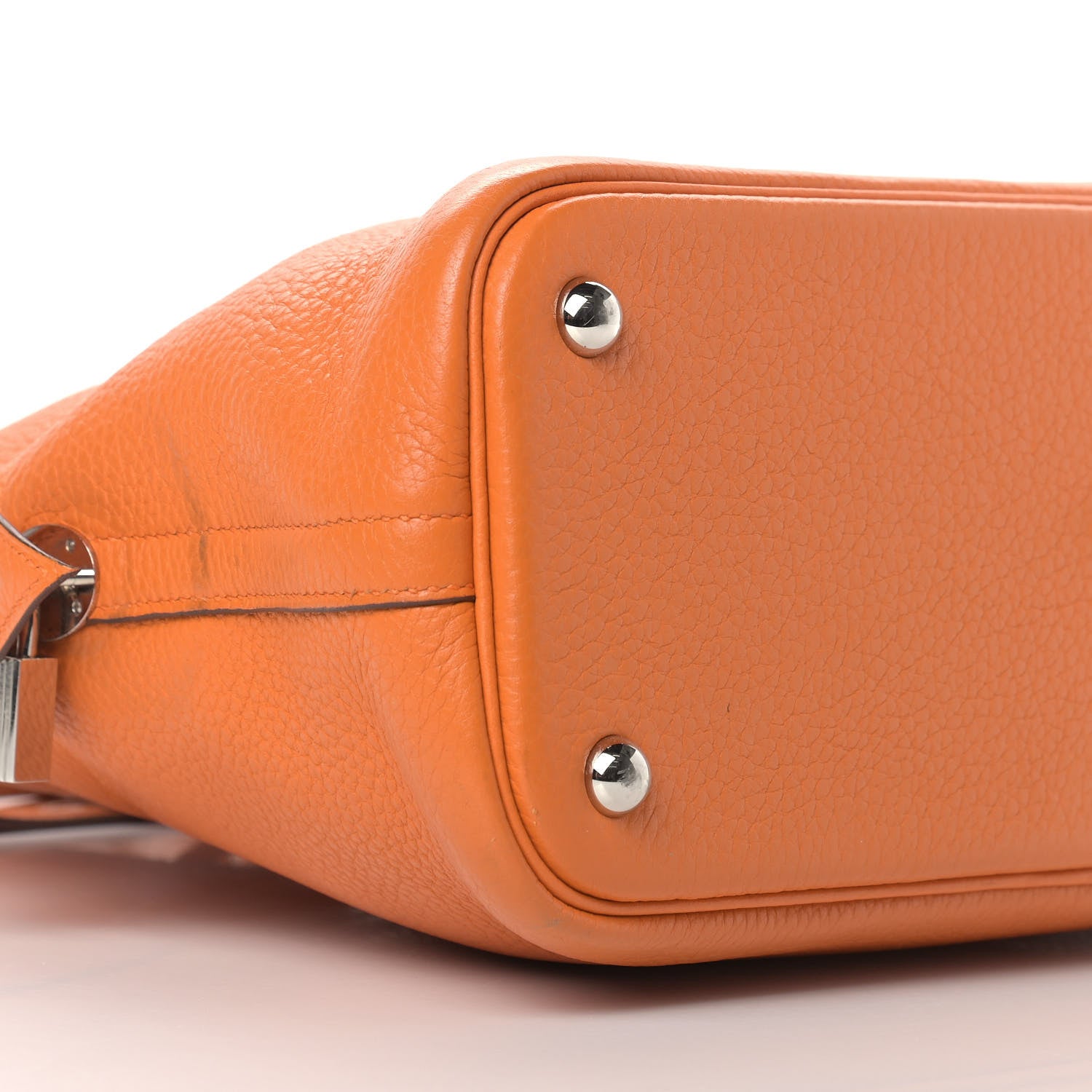 Hermes Taurillon Clemence Bolide 31 Orange 8 of 21