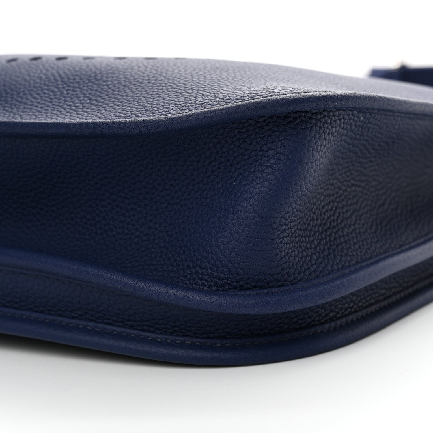 Hermes Taurillon Clemence Evelyne III PM Bleu Saphir 10 of 11