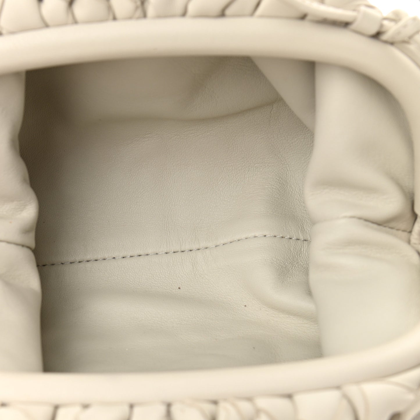 Nappa Intrecciato The Mini Pouch Plaster
