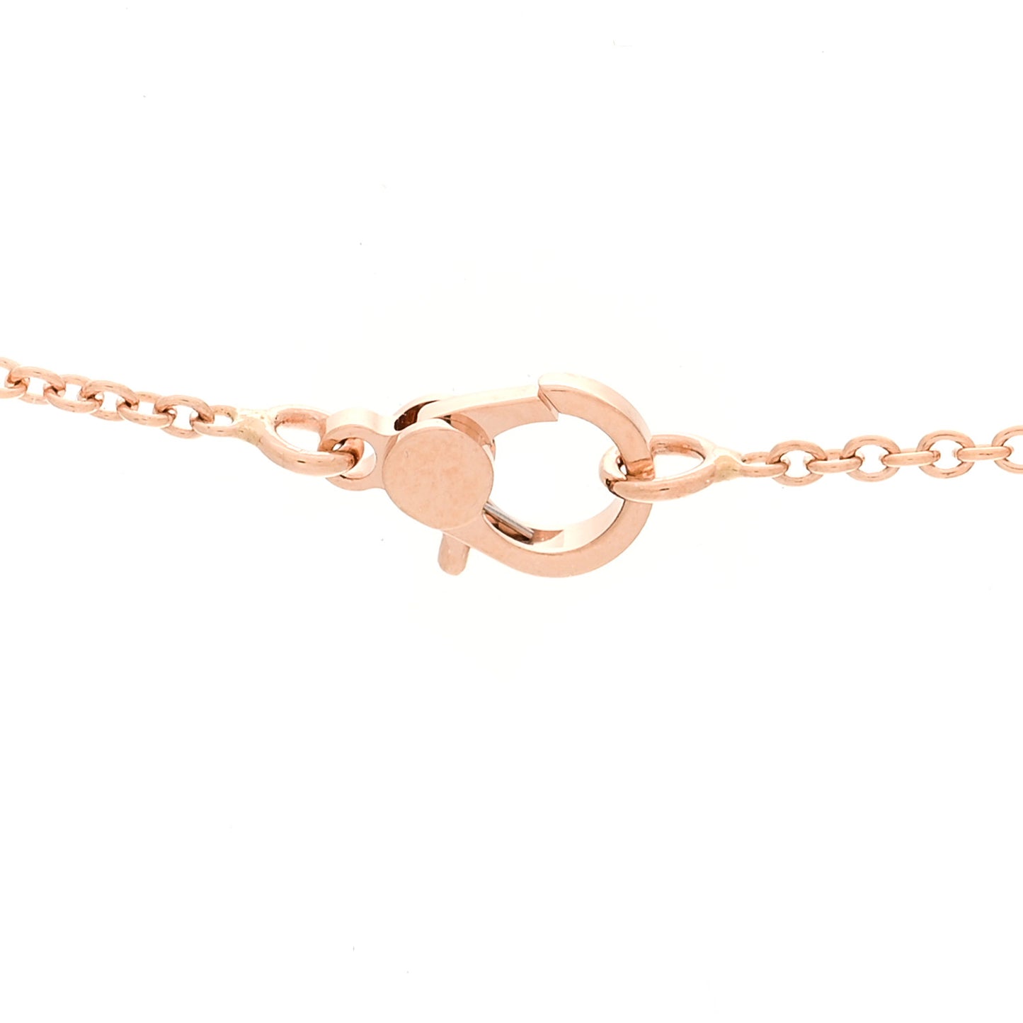 18K Rose Gold Diamond Finesse Pendant Necklace