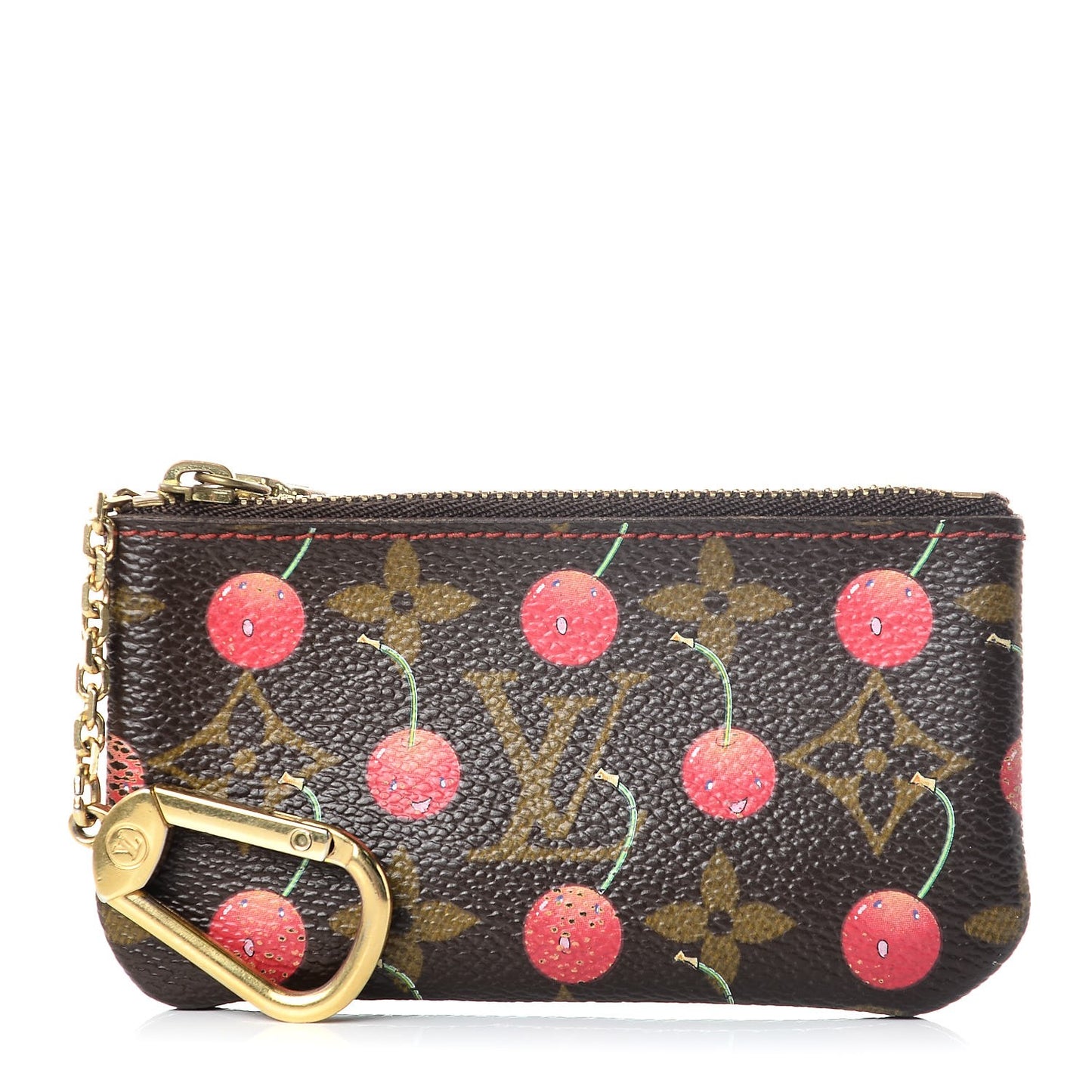 Monogram Cerises Key Pouch
