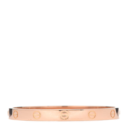 Cartier 18K Pink Gold LOVE Bracelet 17 1 of 7