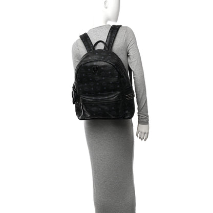 MCM Visetos Large Side Studs Stark Backpack Black 2 of 10