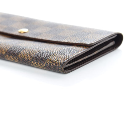 Louis Vuitton Damier Ebene Porte-Monnaie Wallet 6 of 12