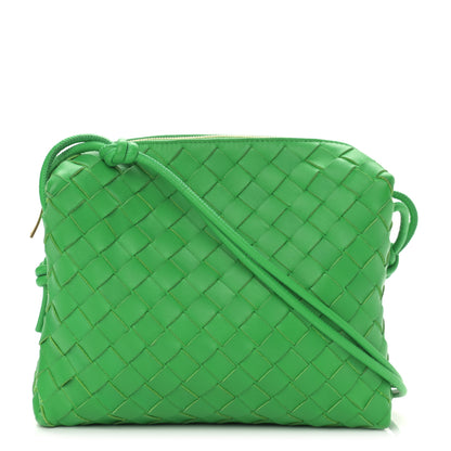Bottega Veneta Nappa Intrecciato Small Loop Camera Bag Parakeet 1 of 8