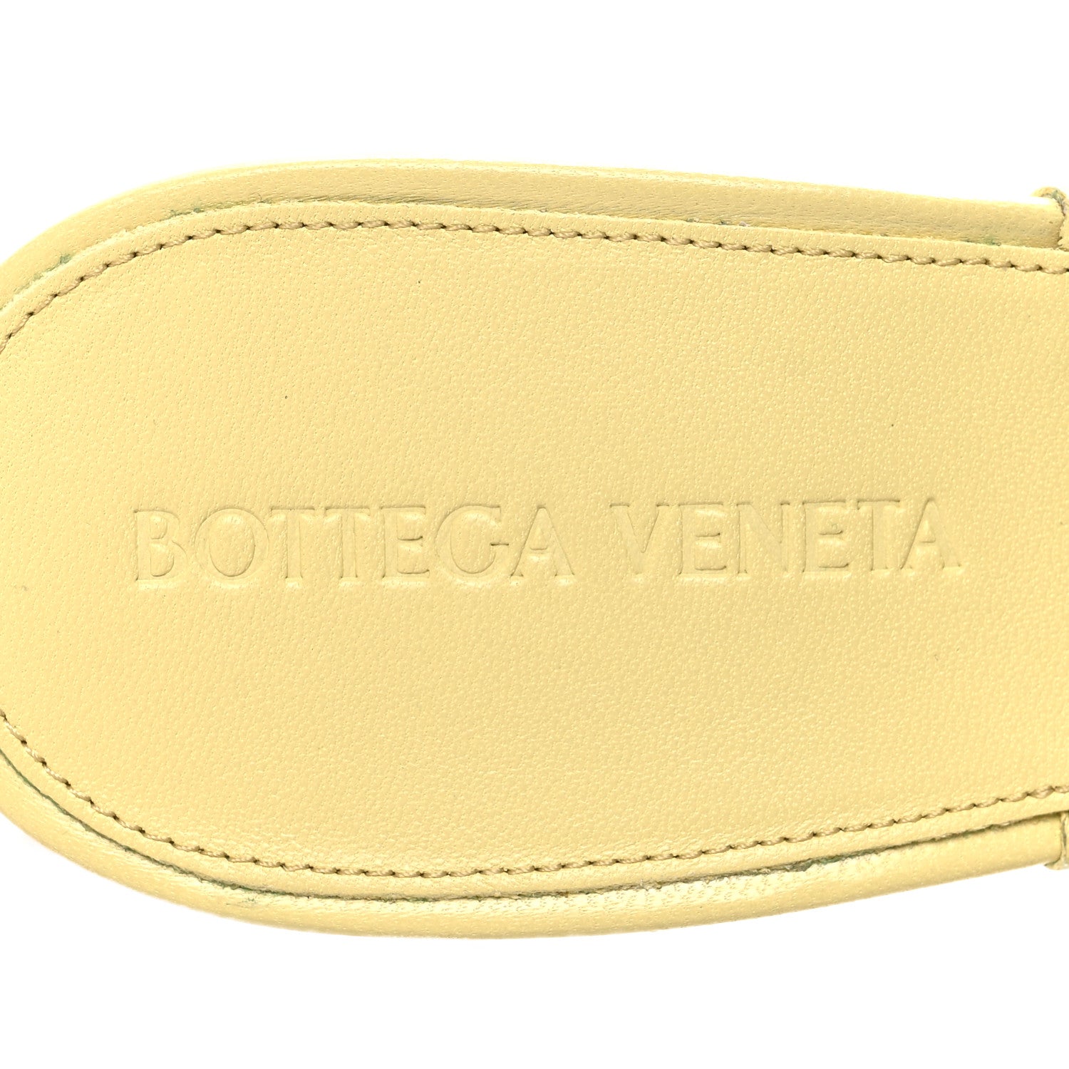 Bottega Veneta Nappa Quilted Rubber Lido Mule Sandals 38 Moon Beam 7 of 7