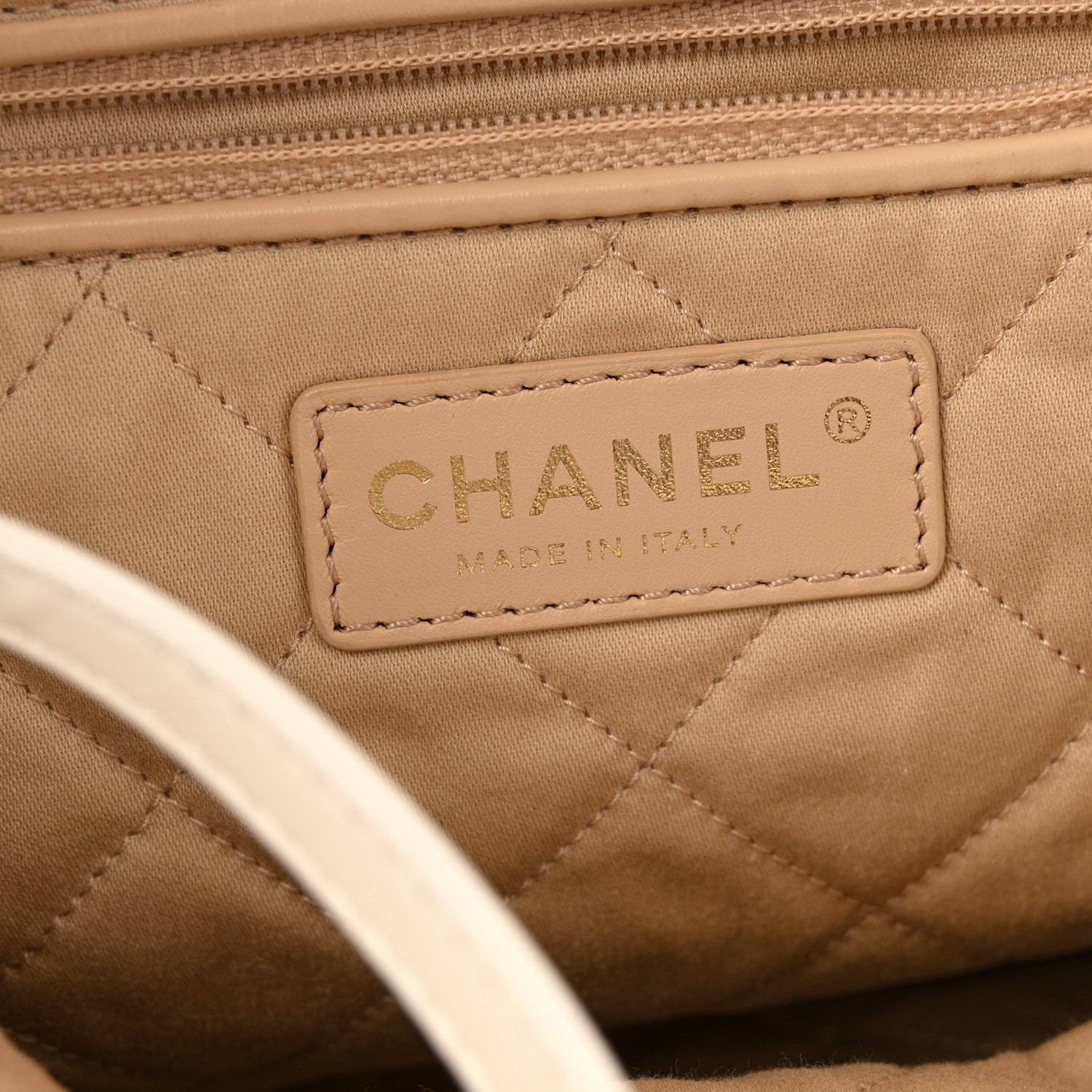 Chanel Calfskin Quilted Small Chanel 22 White 7 of 14