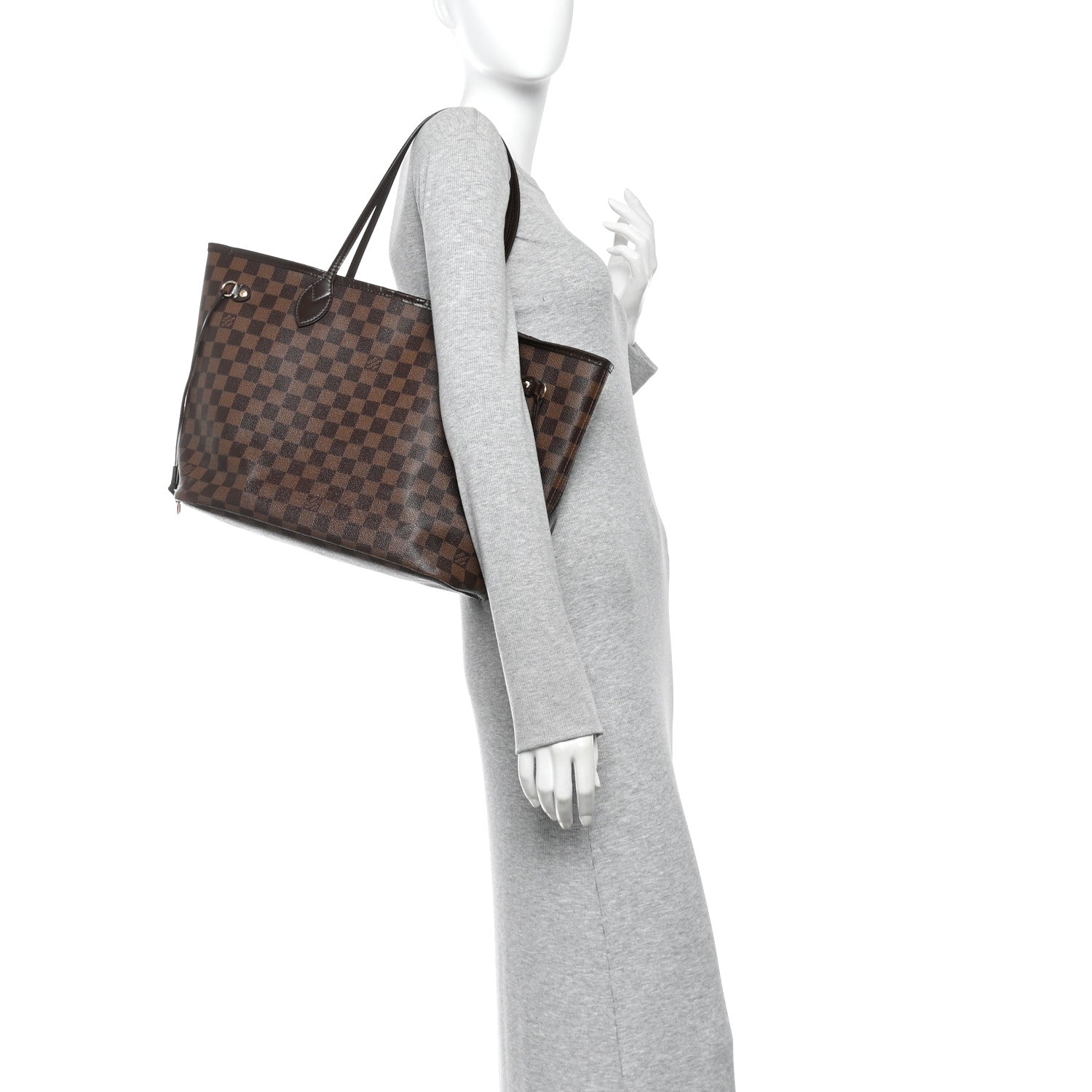 Louis Vuitton Damier Ebene Neverfull MM 2 of 15