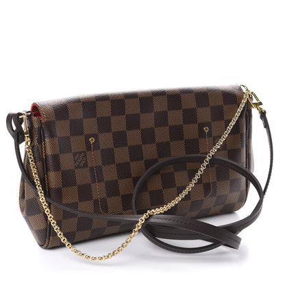 Louis Vuitton Damier Ebene Favorite MM 3 of 11