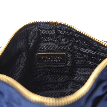 Prada Tessuto Nylon Gaufre Cosmetic Pouch Bluette 7 of 7