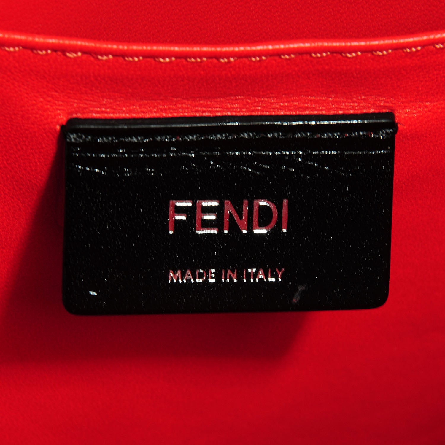 Fendi Vitello Dolce Marmol Regular 2Jours Tote Blue Notte Papavero 6 of 11