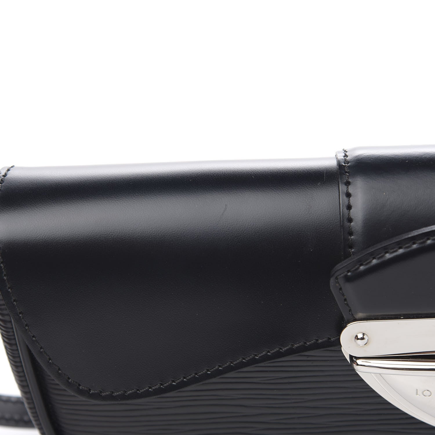 Louis Vuitton Epi Montaigne Clutch Black 9 of 9