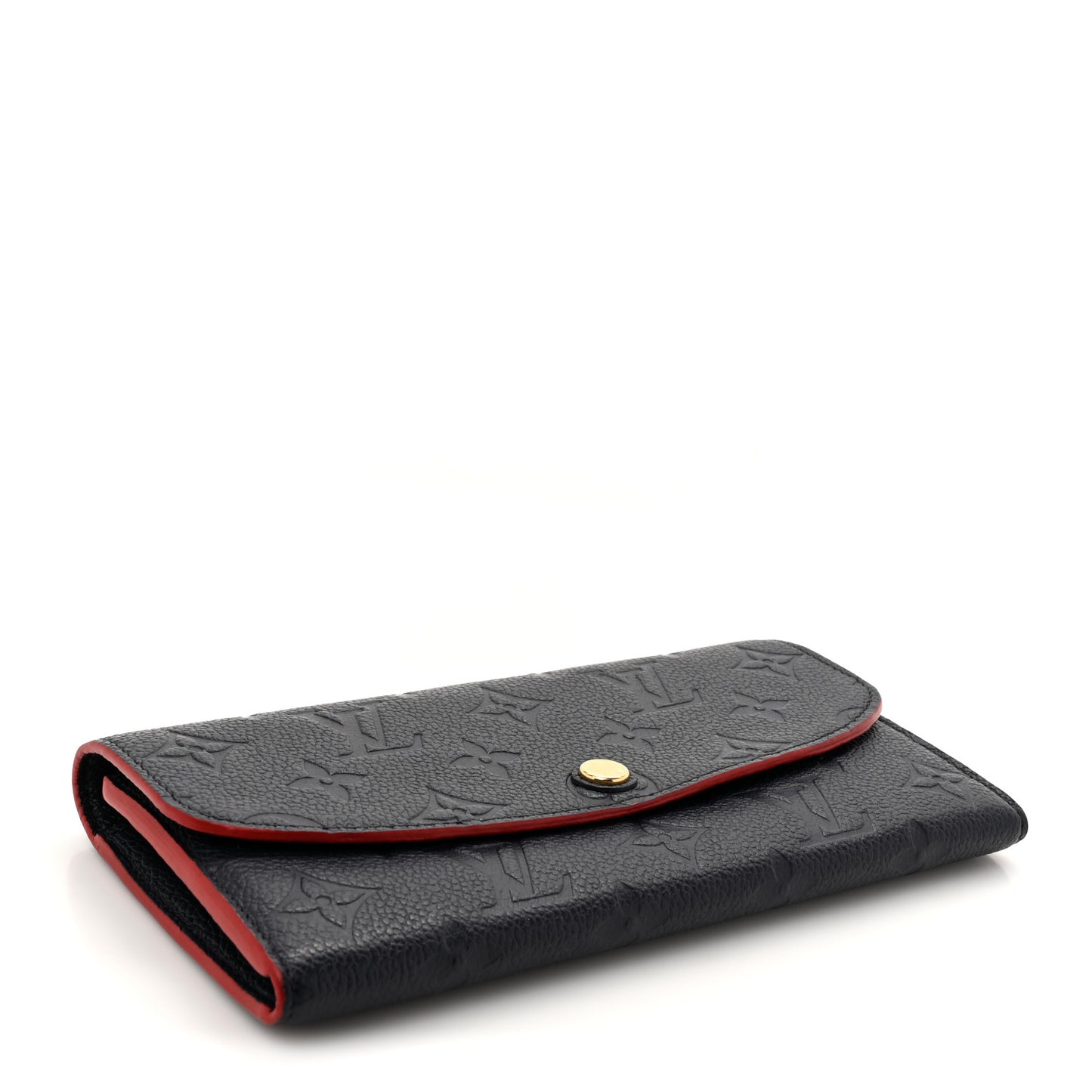 Empreinte Emilie Wallet Marine Rouge