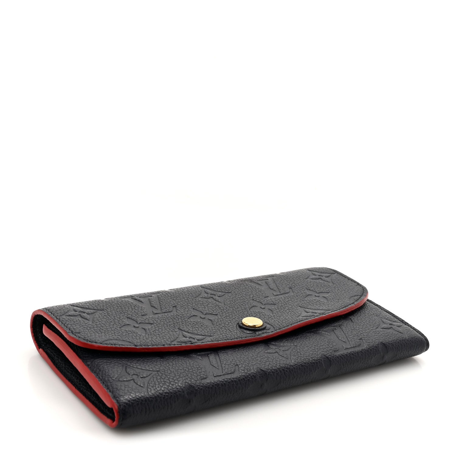 Louis Vuitton Empreinte Emilie Wallet Marine Rouge 4 of 6