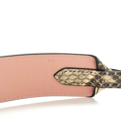 Louis Vuitton Snakeskin Bandouliere Shoulder Strap Natural 4 of 6