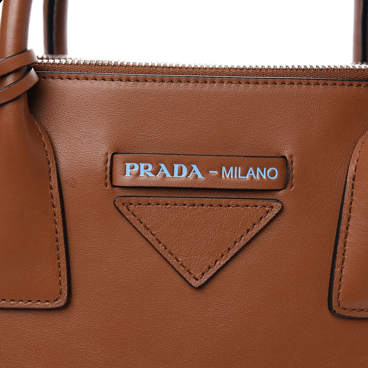 City Calfskin Tote Cognac