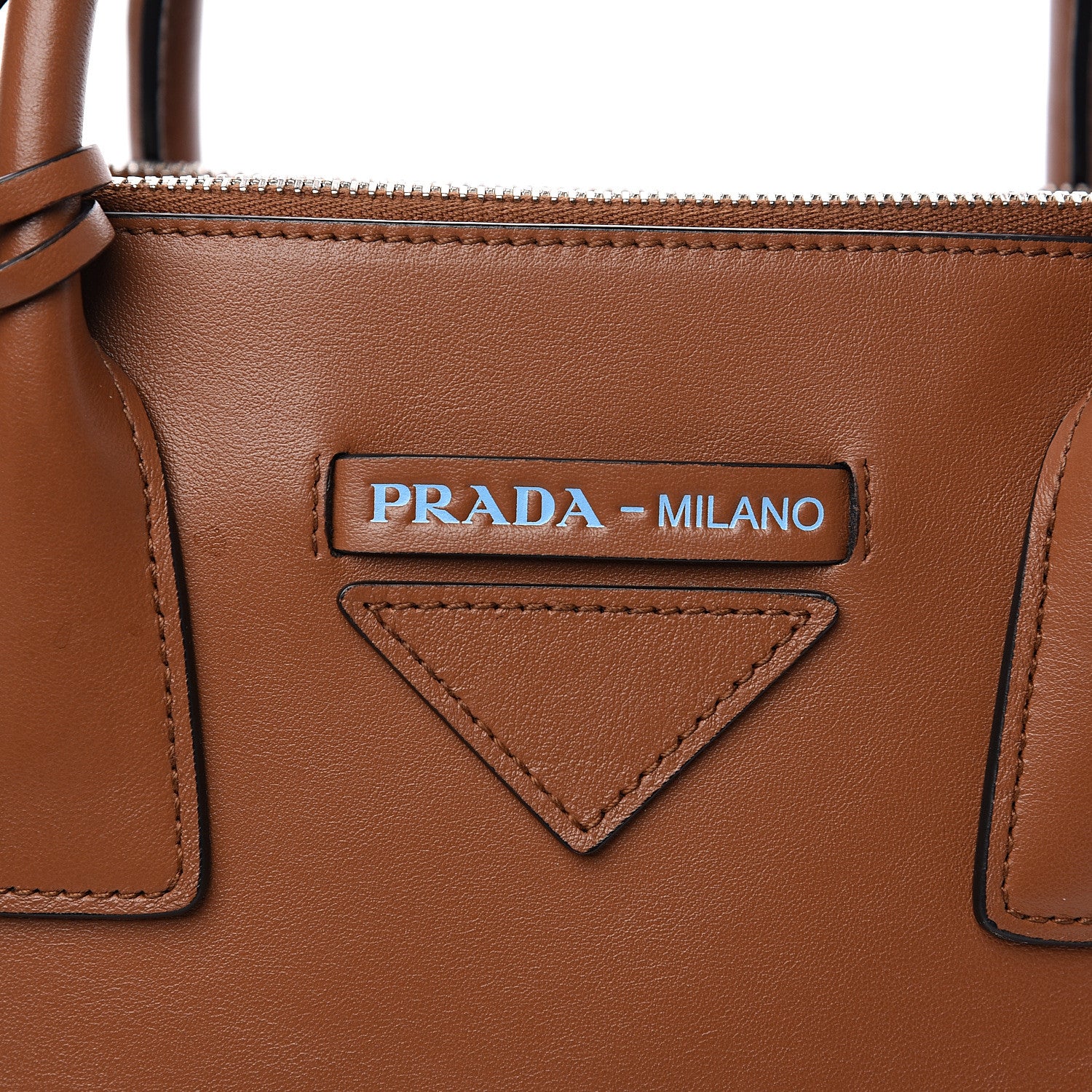 Prada City Calfskin Tote Cognac 10 of 11