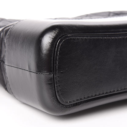 Chanel Aged Calfskin Quilted Medium Gabrielle Hobo Black 9 of 12