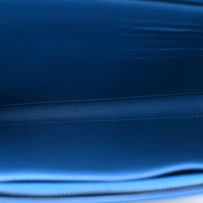 Bottega Veneta Nappa Intrecciato Wristlet Zip Wallet Bluette 5 of 8