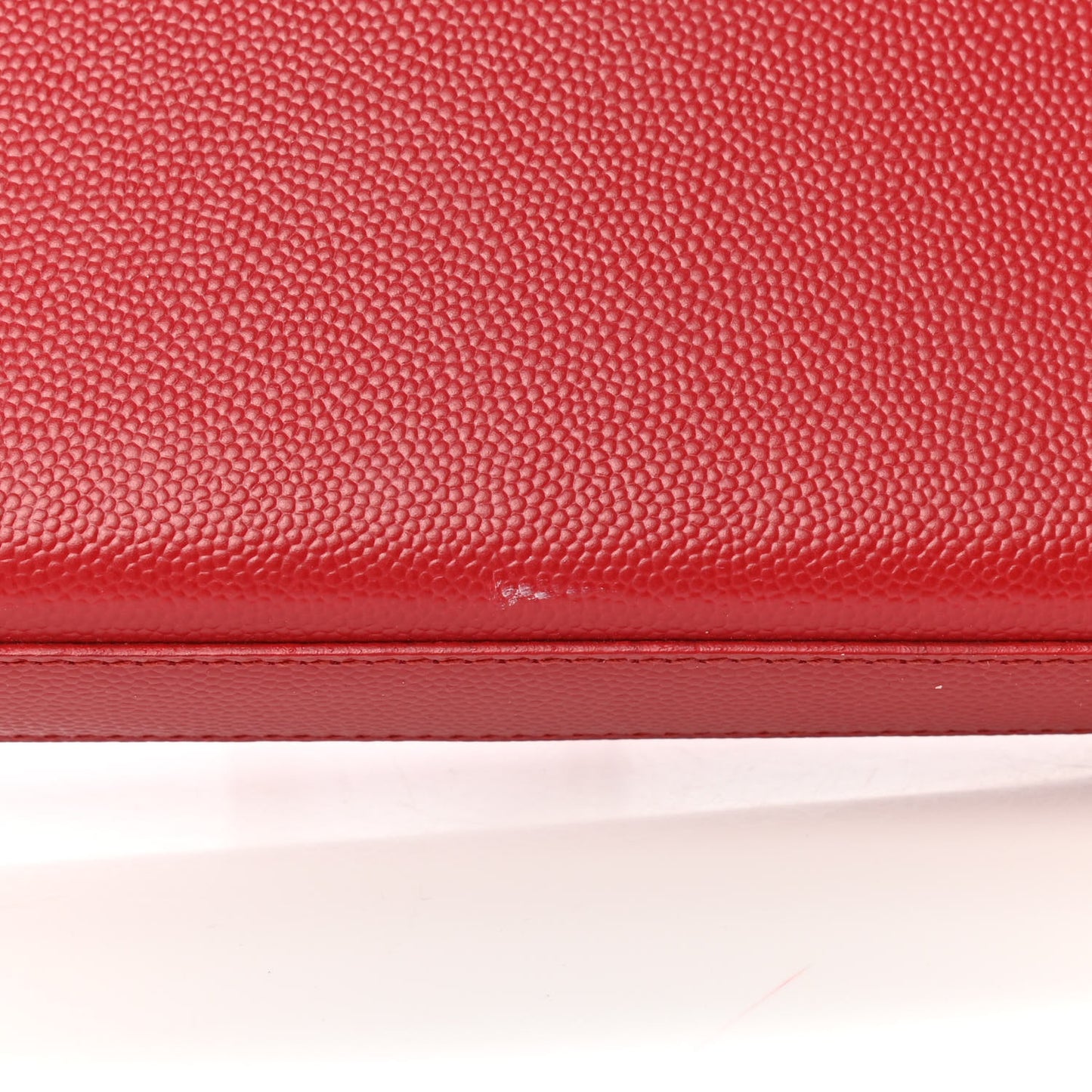 Grain De Poudre Classic Monogram Cassandre Clutch New Red