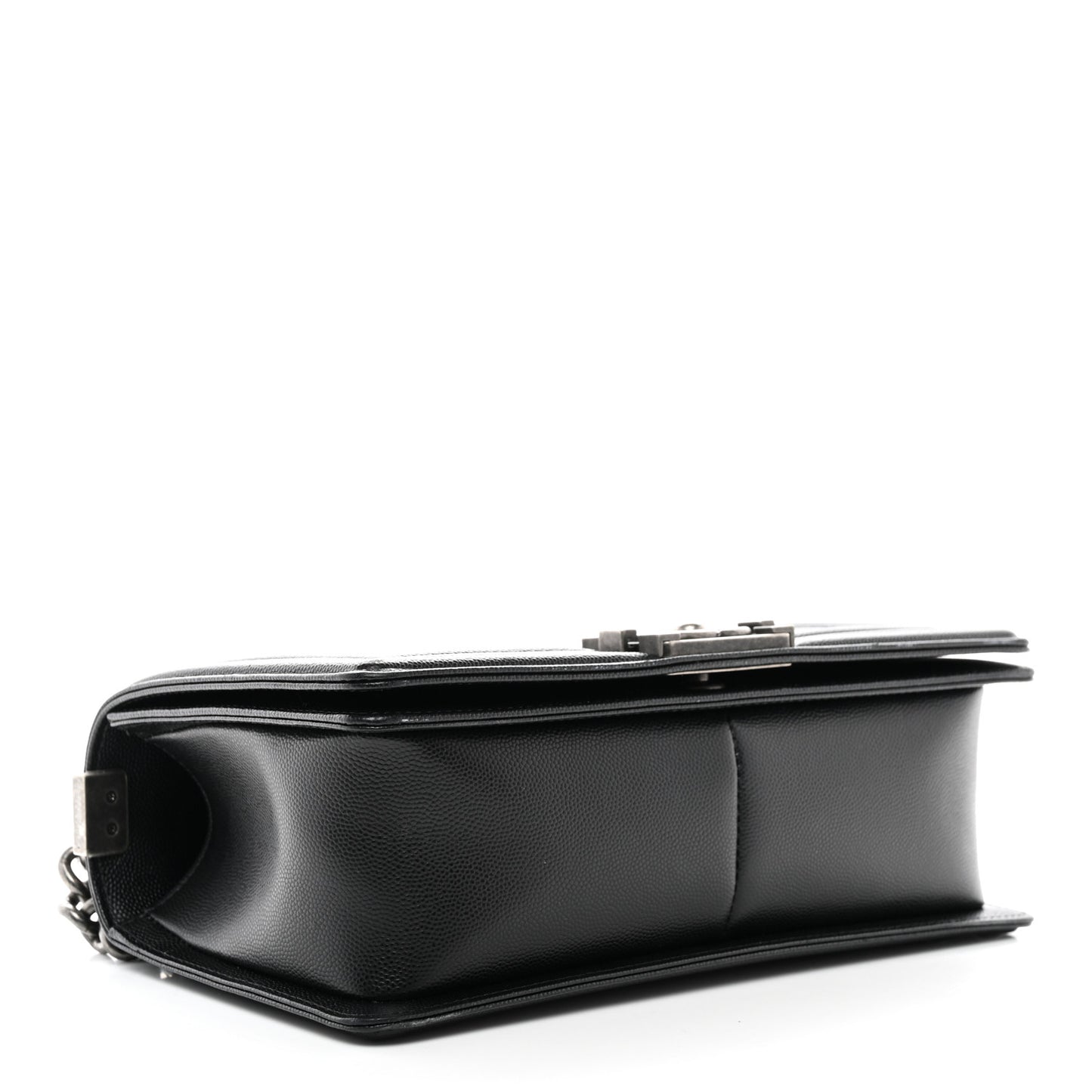 Caviar Quilted Medium Boy Flap Black