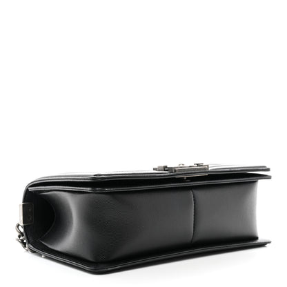 Chanel Caviar Quilted Medium Boy Flap Black 4 of 10