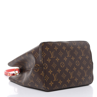 Louis Vuitton Monogram Neonoe MM Coquelicot 4 of 8