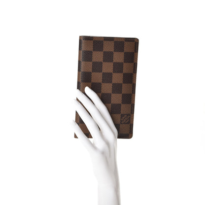Louis Vuitton Damier Ebene Pocket Agenda Cover 2 of 7
