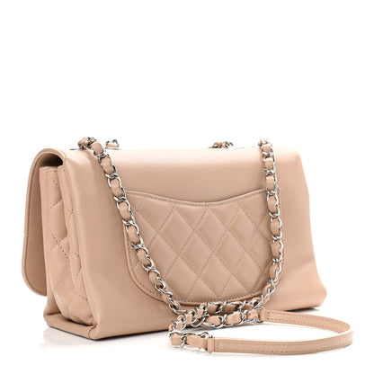 Chanel Calfskin Small Tramezzo Flap Beige 2 of 10