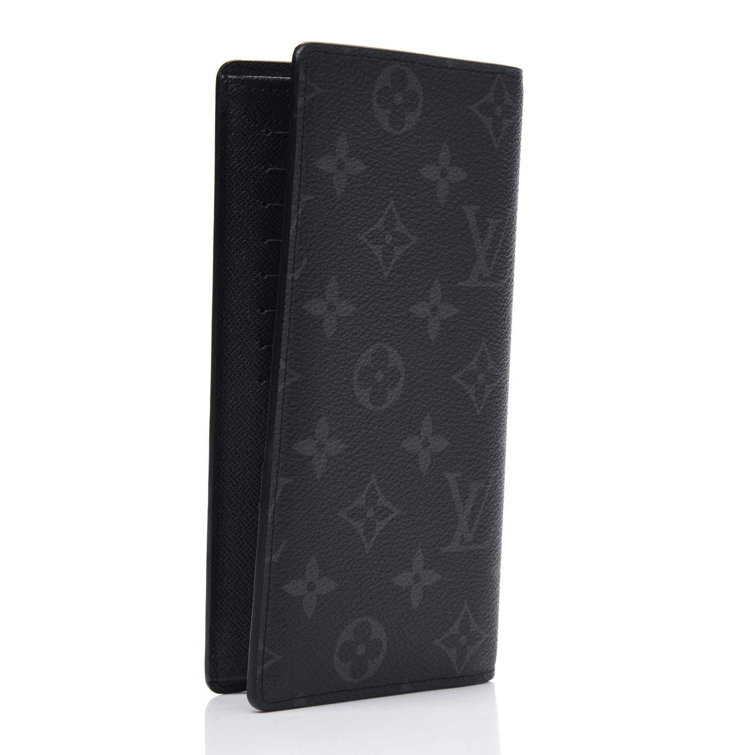 Louis Vuitton Monogram Eclipse Brazza Wallet 2 of 4
