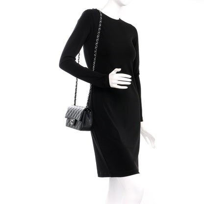 Chanel Iridescent Caviar Quilted Mini Rectangular Flap Black 2 of 8