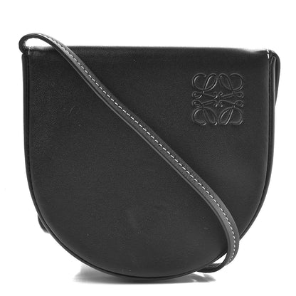 Loewe Smooth Calfskin Large Heel Pouch Black 1 of 10