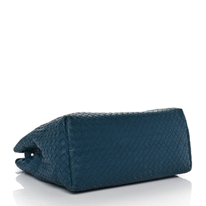 Bottega Veneta Nappa Intrecciato Medium Garda Bag Blue 4 of 11