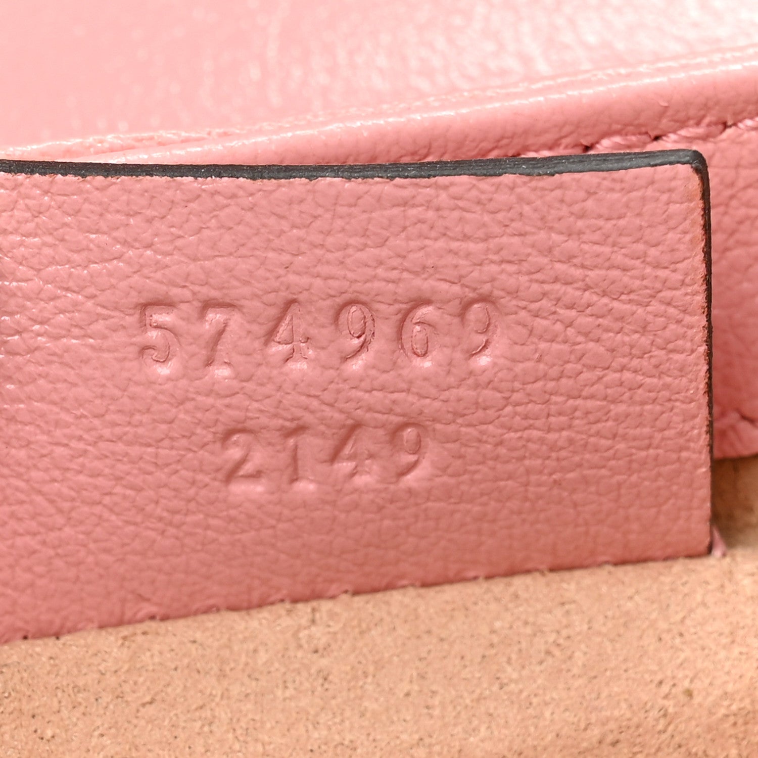 Gucci Azalea Calfskin Enamel Matelasse Diagonal Super Mini Torchon GG Marmont Shoulder Bag New Cherry Red Wild Rose 7 of 10