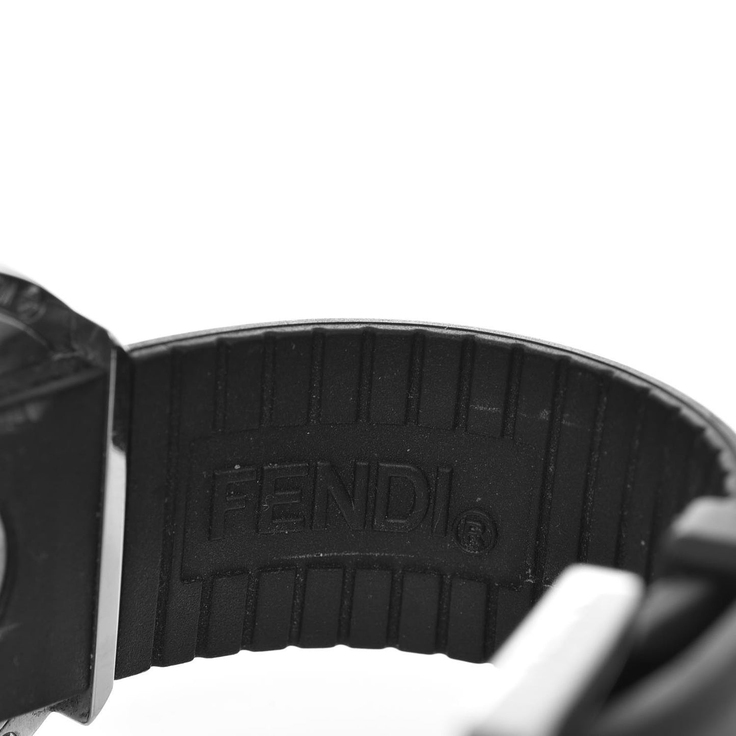 Stainless Steel Rubber 36mm Bussola Bubble Quartz Watch Black