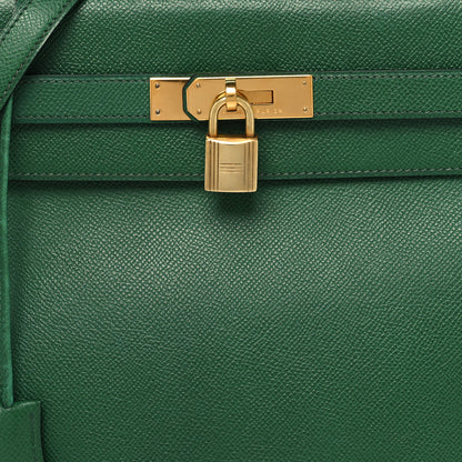 Hermes Courchevel Kelly Retourne 32 Vert Bengale 8 of 13