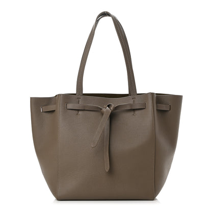 Celine Soft Grained Calfskin Small Belt Cabas Phantom Taupe 1 of 13