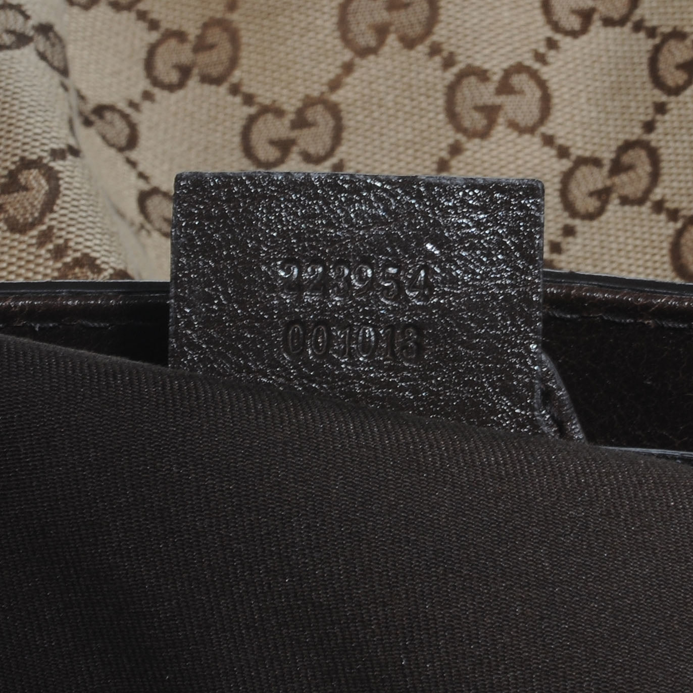 Gucci Monogram Medium Interlocking Icon Tote Dark Brown 7 of 7