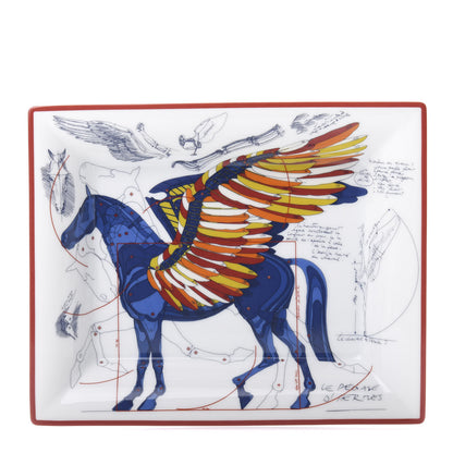 Hermes Porcelain Pegase Change Tray Anis Outremer 1 of 7