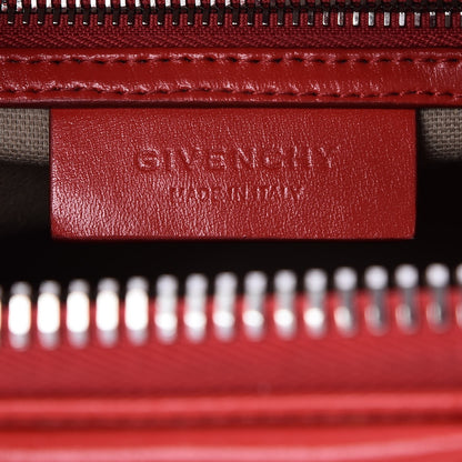 Givenchy Shiny Lord Calfskin Small Antigona Medium Red 7 of 8
