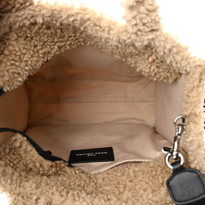 Marc Jacobs Polyester Cotton Medium The Teddy Traveler Tote Bag Beige 4 of 11