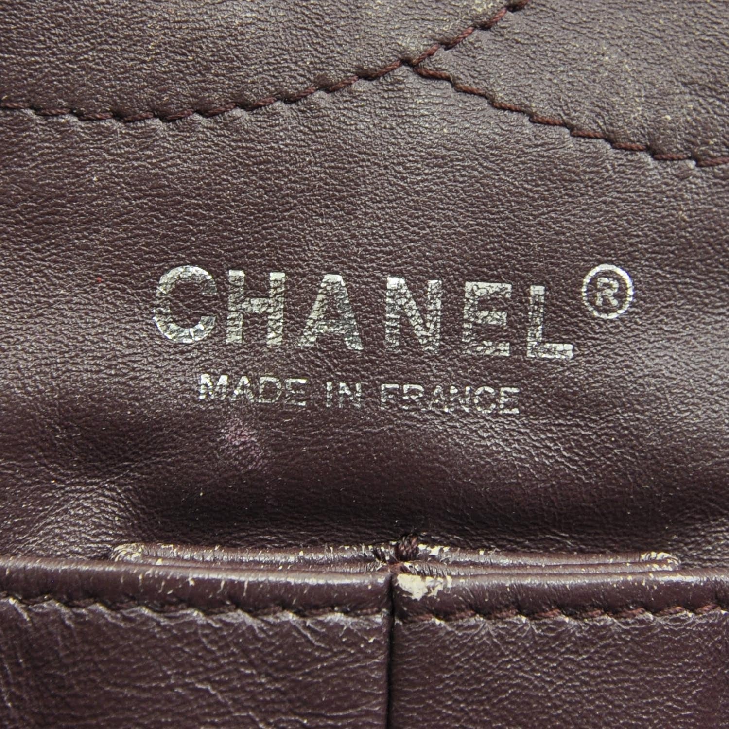 Chanel Distressed Leather 2.55 Reissue 227 Jumbo Flap Black 7 of 8