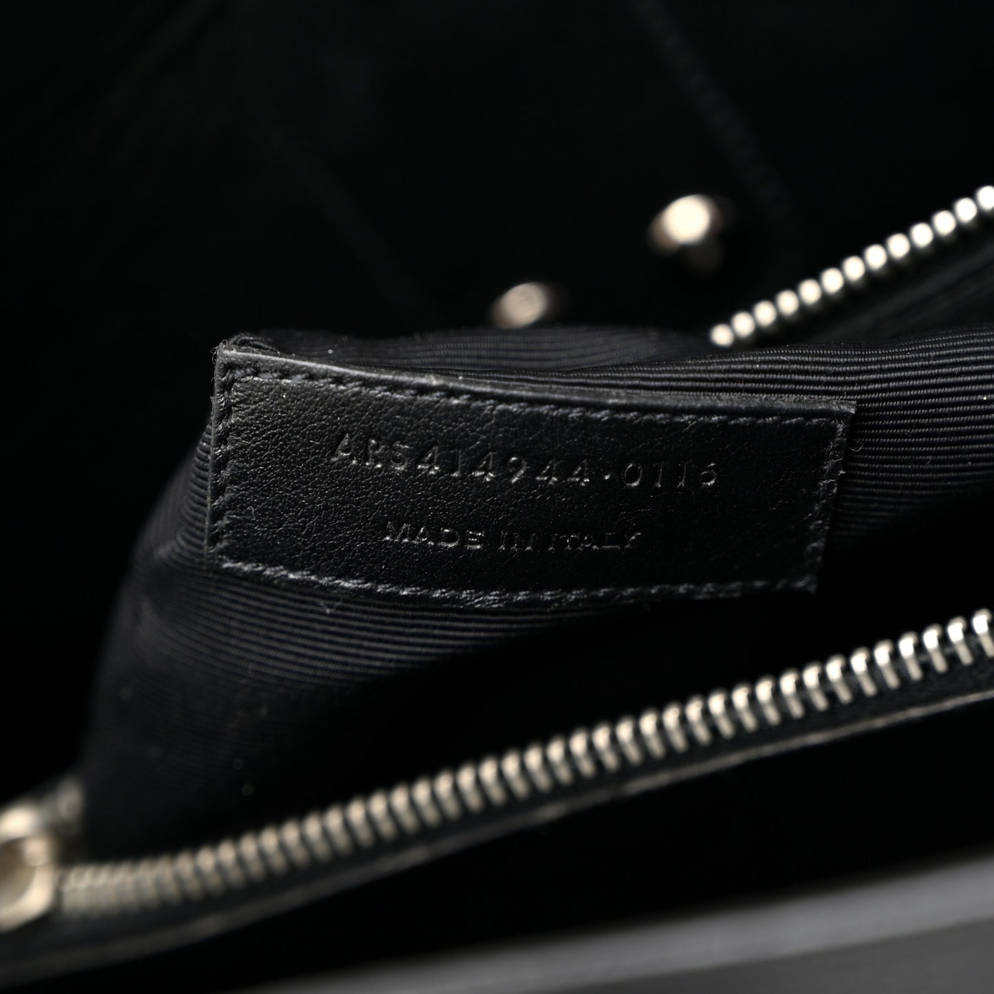Calfskin Large Sac de Jour Carryall Black