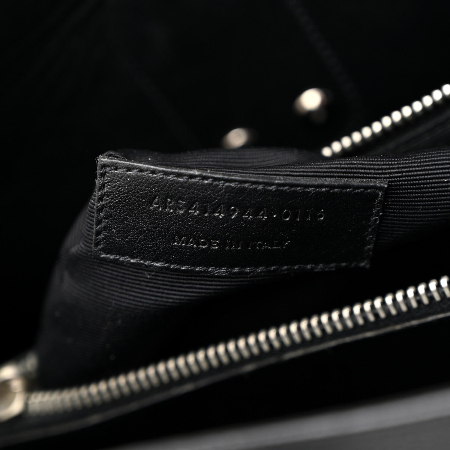 Saint Laurent Calfskin Large Sac de Jour Carryall Black 7 of 12